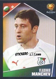 Cromo Vladimir Manchev - UEFA Euro Portugal 2004 - Panini