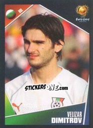 Sticker Velizar Dimitrov - UEFA Euro Portugal 2004 - Panini