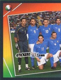 Cromo Team Photo - UEFA Euro Portugal 2004 - Panini