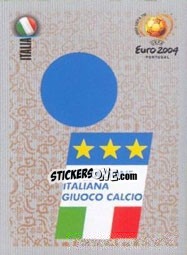 Sticker Team Emblem - UEFA Euro Portugal 2004 n. 221 - Panini