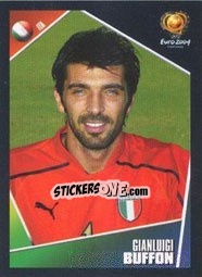 Sticker Gianluigi Buffon - UEFA Euro Portugal 2004 n. 222 - Panini