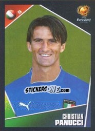 Sticker Christian Panucci - UEFA Euro Portugal 2004 n. 225 - Panini