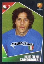 Sticker Mauro German Camoranesi - UEFA Euro Portugal 2004 n. 229 - Panini