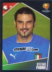 Sticker Stefano Fiore - UEFA Euro Portugal 2004 - Panini