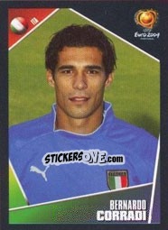 Sticker Bernardo Corradi - UEFA Euro Portugal 2004 n. 239 - Panini