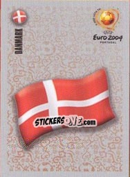 Sticker Team Emblem - UEFA Euro Portugal 2004 n. 242 - Panini