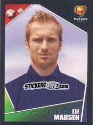 Sticker Kim Madsen - UEFA Euro Portugal 2004 - Panini