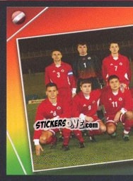 Figurina Team Photo - UEFA Euro Portugal 2004 - Panini