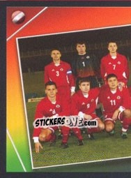 Cromo Team Photo - UEFA Euro Portugal 2004 - Panini