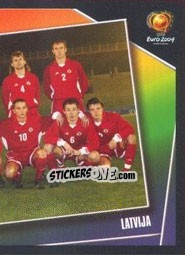 Sticker Team Photo - UEFA Euro Portugal 2004 - Panini