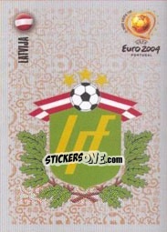 Sticker Team Emblem - UEFA Euro Portugal 2004 n. 254 - Panini