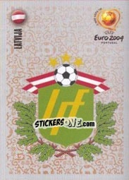 Figurina Team Emblem - UEFA Euro Portugal 2004 - Panini