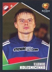 Sticker Vladimirs Kolesnicenko - UEFA Euro Portugal 2004 - Panini