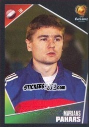 Sticker Marians Pahars - UEFA Euro Portugal 2004 n. 266 - Panini