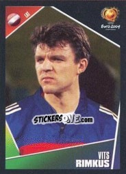 Sticker Vits Rimkus - UEFA Euro Portugal 2004 n. 268 - Panini