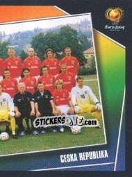 Cromo Team Photo - UEFA Euro Portugal 2004 - Panini