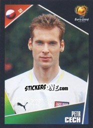 Sticker Petr Cech - UEFA Euro Portugal 2004 - Panini