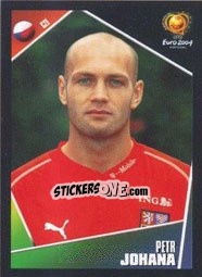Sticker Petr Johana - UEFA Euro Portugal 2004 n. 280 - Panini
