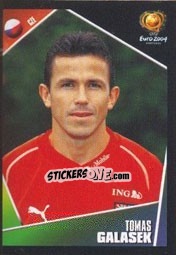 Sticker Tomas Galasek - UEFA Euro Portugal 2004 - Panini