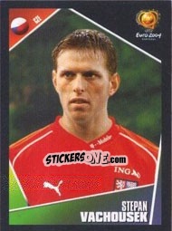 Sticker Stepan Vachousek - UEFA Euro Portugal 2004 - Panini