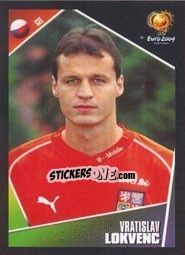 Sticker Vratislav Lokvenc - UEFA Euro Portugal 2004 n. 290 - Panini
