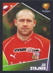 Sticker Jiri Stajner - UEFA Euro Portugal 2004 - Panini