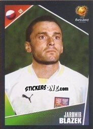 Sticker Jaromir Blazek - UEFA Euro Portugal 2004 - Panini