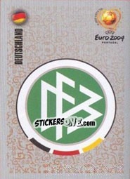 Sticker Team Emblem - UEFA Euro Portugal 2004 n. 296 - Panini
