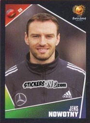 Sticker Jens Nowotny - UEFA Euro Portugal 2004 - Panini