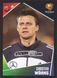 Cromo Christian Wörns - UEFA Euro Portugal 2004 - Panini