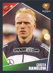 Sticker Carsten Ramelow - UEFA Euro Portugal 2004 n. 302 - Panini