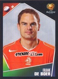 Figurina Frank de Boer - UEFA Euro Portugal 2004 n. 320 - Panini