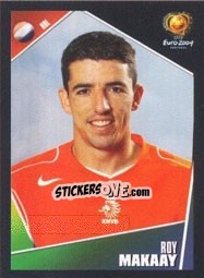 Sticker Roy Makaay - UEFA Euro Portugal 2004 n. 330 - Panini