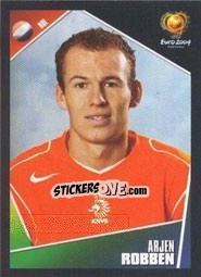 Figurina Arjen Robben - UEFA Euro Portugal 2004 - Panini