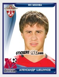 Sticker Александр Шешуков - Russian Football Premier League 2009 - Sportssticker