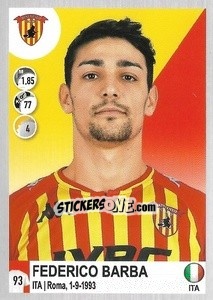 Sticker Federico Barba - Calciatori 2020-2021 - Panini