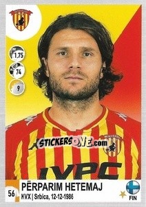 Cromo Përparim Hetemaj - Calciatori 2020-2021 - Panini