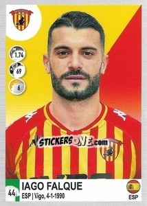 Sticker Iago Falque - Calciatori 2020-2021 - Panini