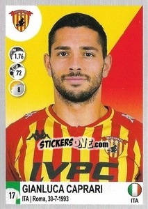 Cromo Gianluca Caprari - Calciatori 2020-2021 - Panini