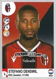 Cromo Stefano Denswil - Calciatori 2020-2021 - Panini