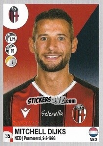 Sticker Mitchell Dijks - Calciatori 2020-2021 - Panini