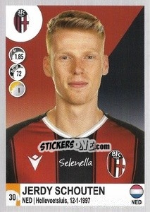 Cromo Jerdy Schouten - Calciatori 2020-2021 - Panini