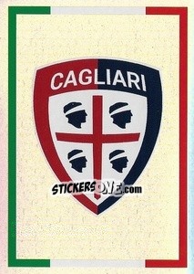 Cromo Cagliari (Scudetto) - Calciatori 2020-2021 - Panini