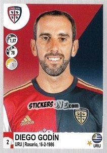Sticker Diego Godín - Calciatori 2020-2021 n. 114 - Panini