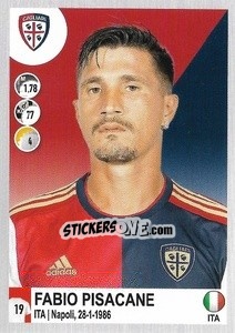 Sticker Fabio Pisacane - Calciatori 2020-2021 - Panini