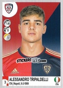 Figurina Alessandro Tripaldelli - Calciatori 2020-2021 - Panini