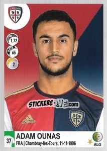 Cromo Adam Ounas - Calciatori 2020-2021 - Panini