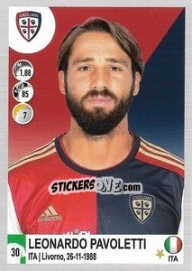 Cromo Leonardo Pavoletti - Calciatori 2020-2021 - Panini