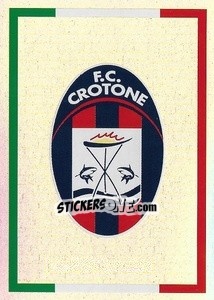 Figurina Crotone (Scudetto)