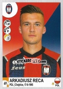 Sticker Arkadiusz Reca - Calciatori 2020-2021 - Panini